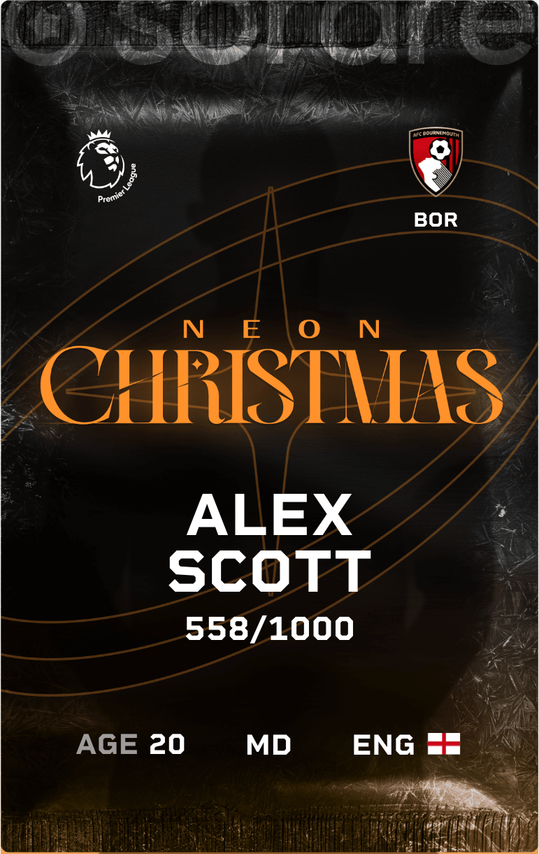 Alex Scott 2024-25 • Limited 558/1000