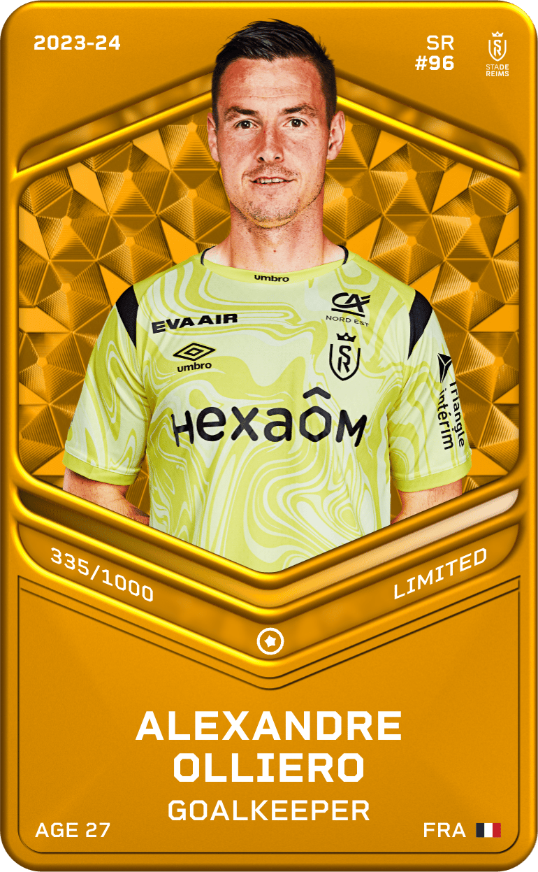 Alexandre Olliero 2023-24 • Limited 335/1000