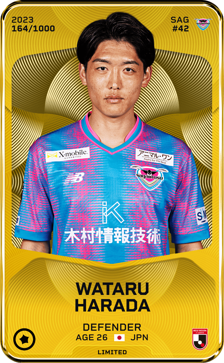 Wataru Harada 2023-24 • Limited 164/1000