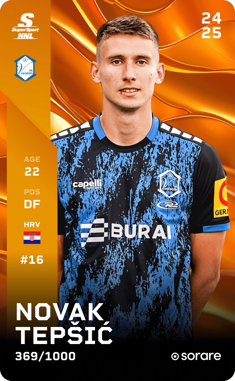 Novak Tepšić 2024-25 • Limited 369/1000