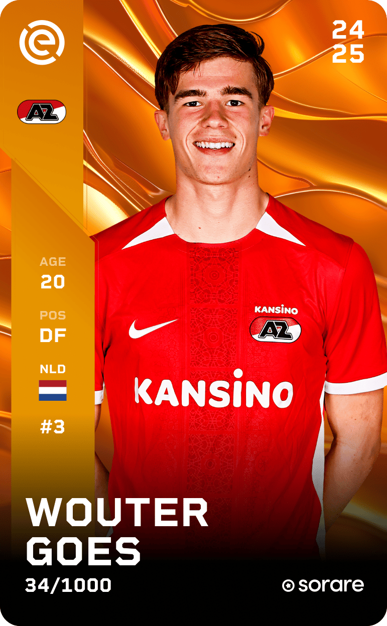 Wouter Goes 2024-25 • Limited 34/1000