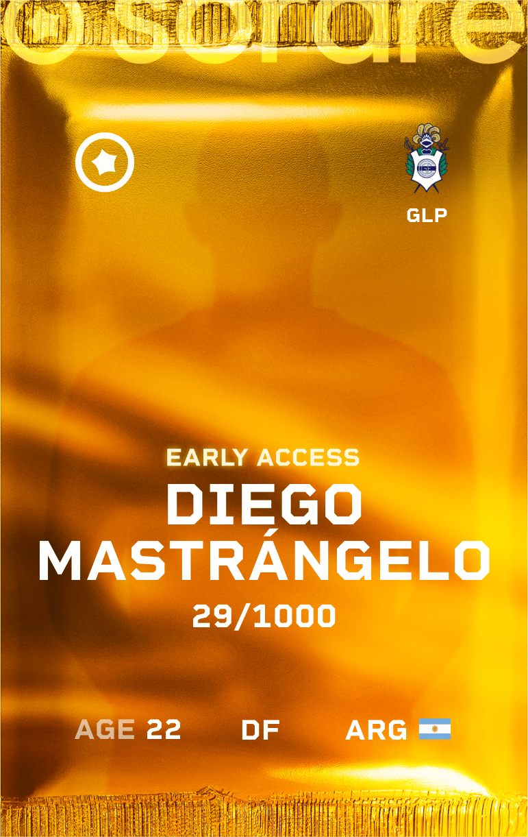 Diego Mastrángelo 2025-26 • Limited 29/1000
