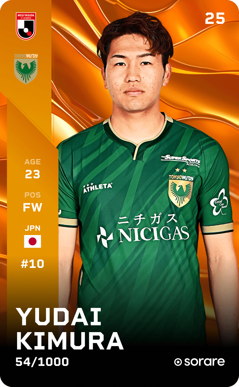 Yudai Kimura 2025-26 • Limited 54/1000