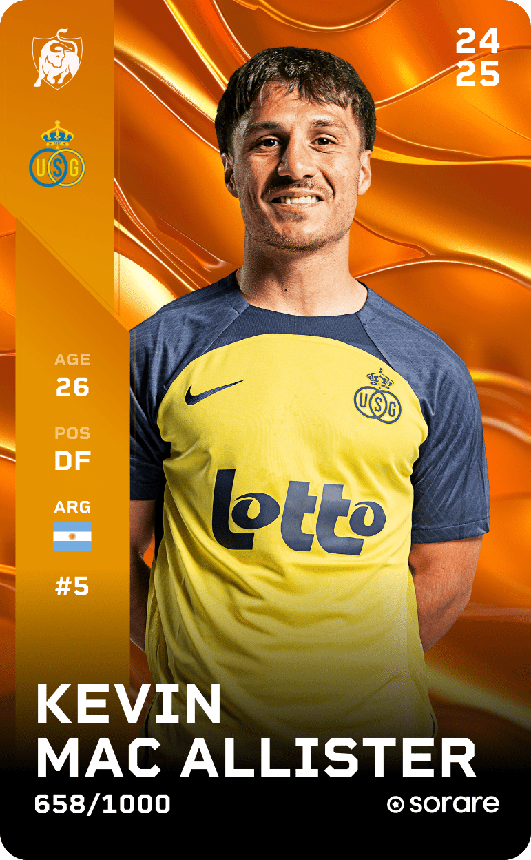 Kevin Mac Allister 2024-25 • Limited 658/1000