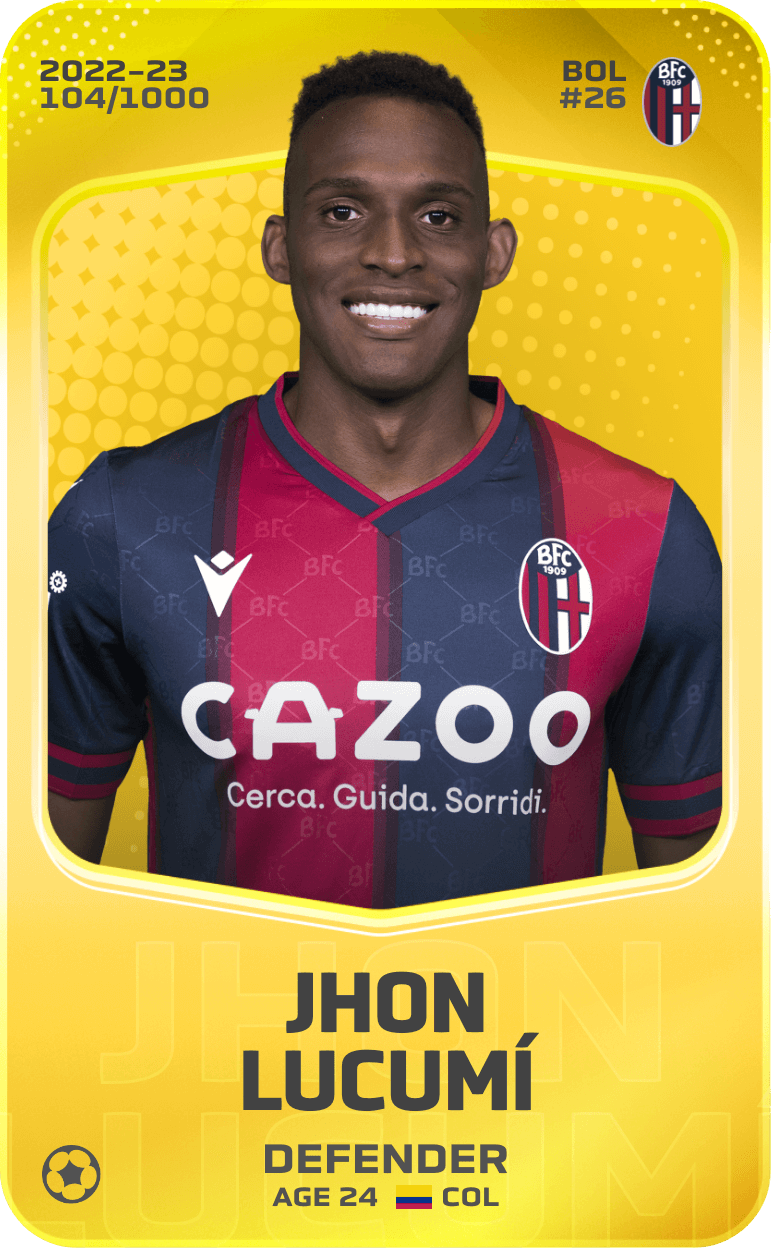 Jhon Lucumí 2022-23 • Limited 104/1000