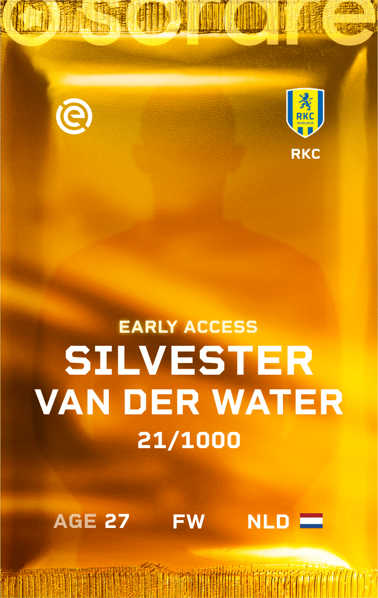 Silvester van der Water 2024-25 • Limited 21/1000