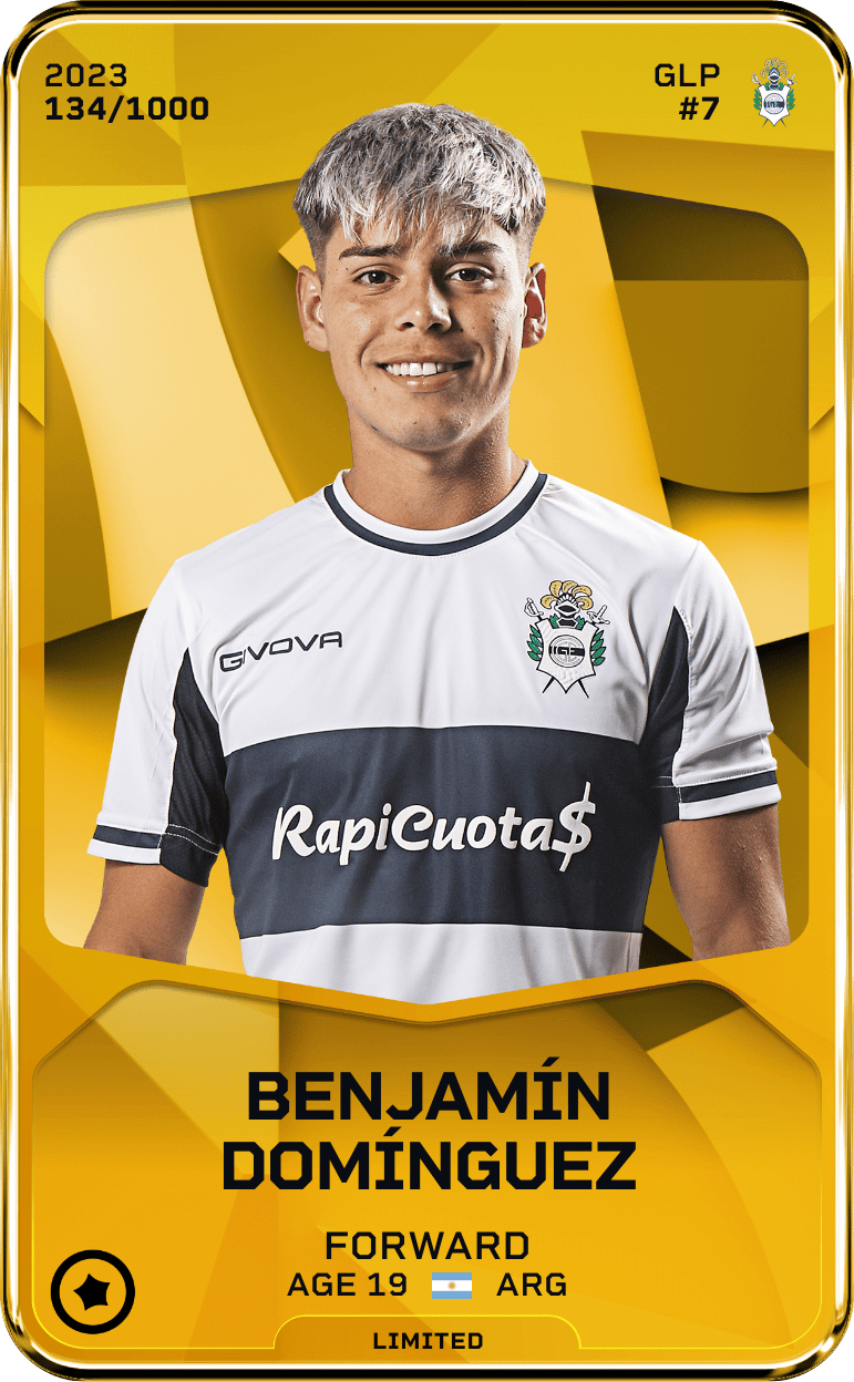Benjamín Domínguez 2023-24 • Limited 134/1000