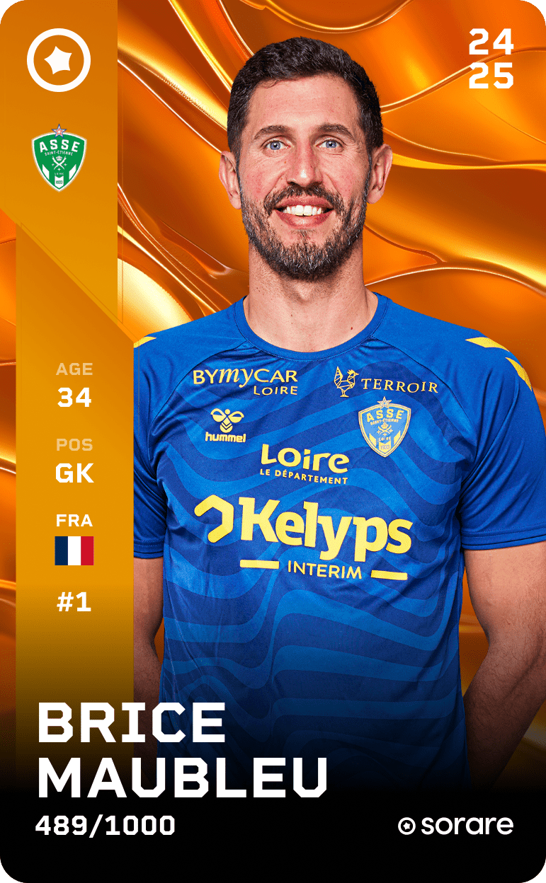Brice Maubleu 2024-25 • Limited 489/1000