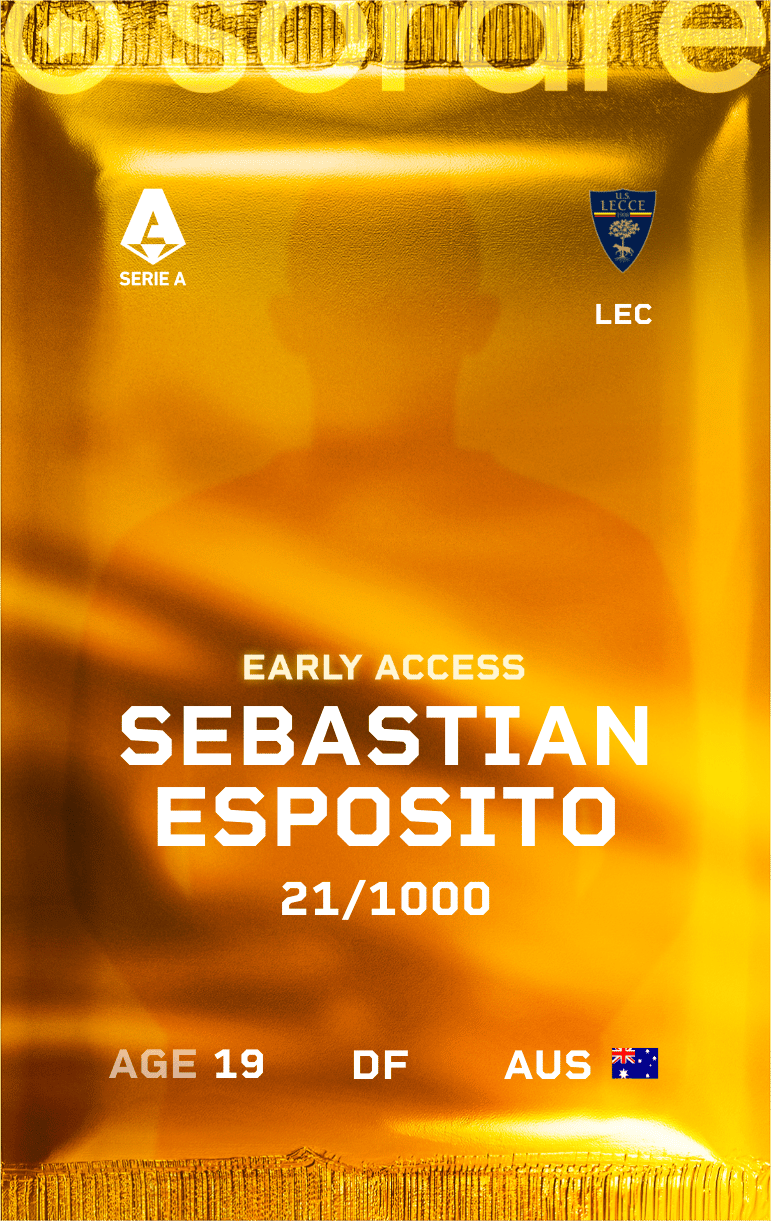 Sebastian Esposito 2024-25 • Limited 21/1000