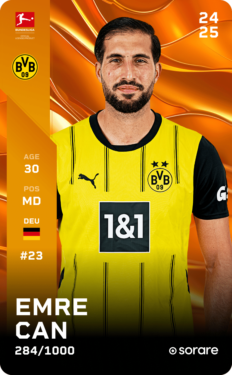 Emre Can 2024-25 • Limited 284/1000