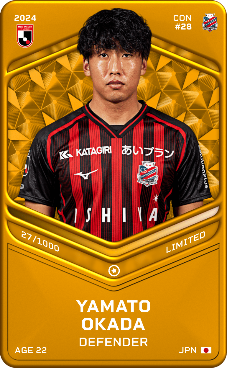 Yamato Okada 2024-25 • Limited 27/1000