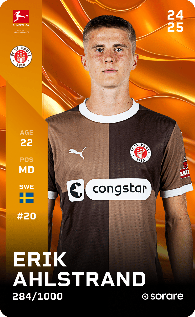 Erik Ahlstrand 2024-25 • Limited 284/1000