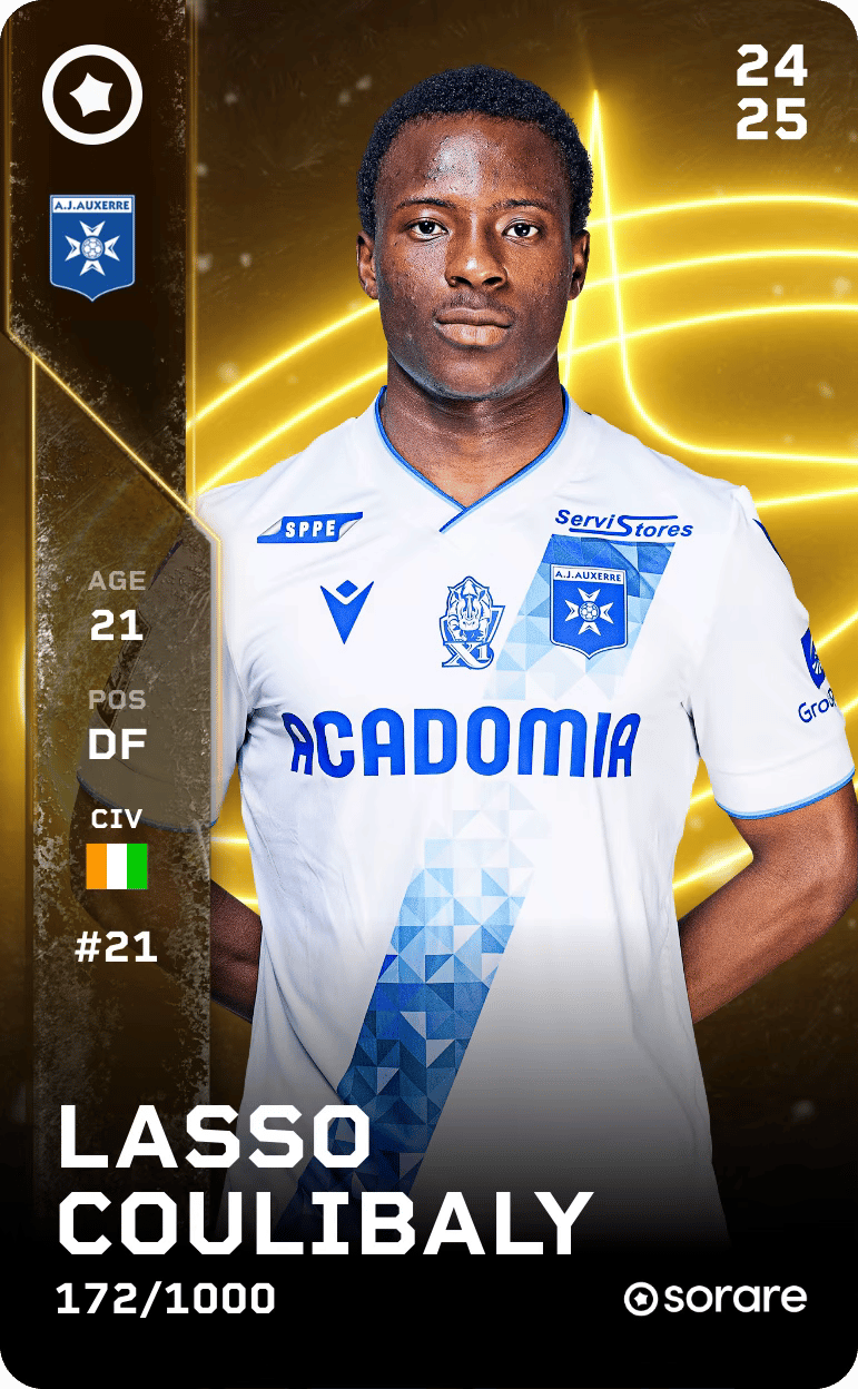 Lasso Coulibaly 2024-25 • Limited 172/1000