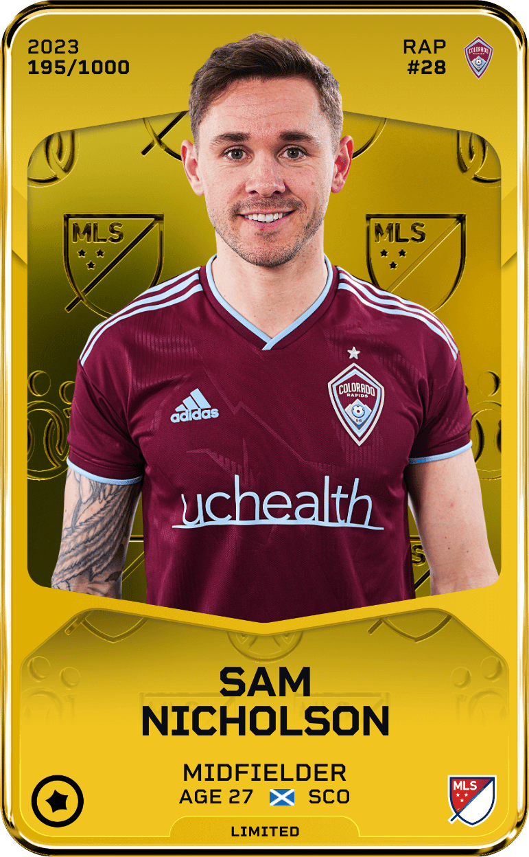 Sam Nicholson 2023-24 • Limited 195/1000