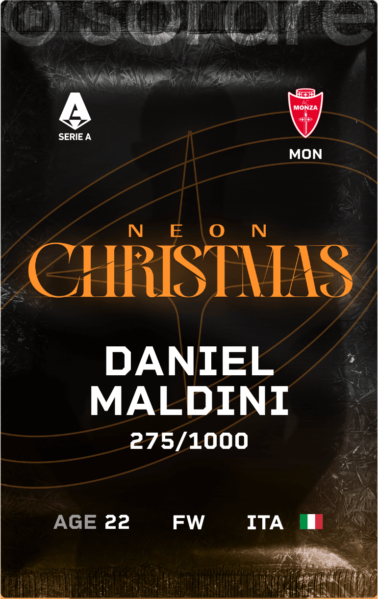 Daniel Maldini 2024-25 • Limited 275/1000