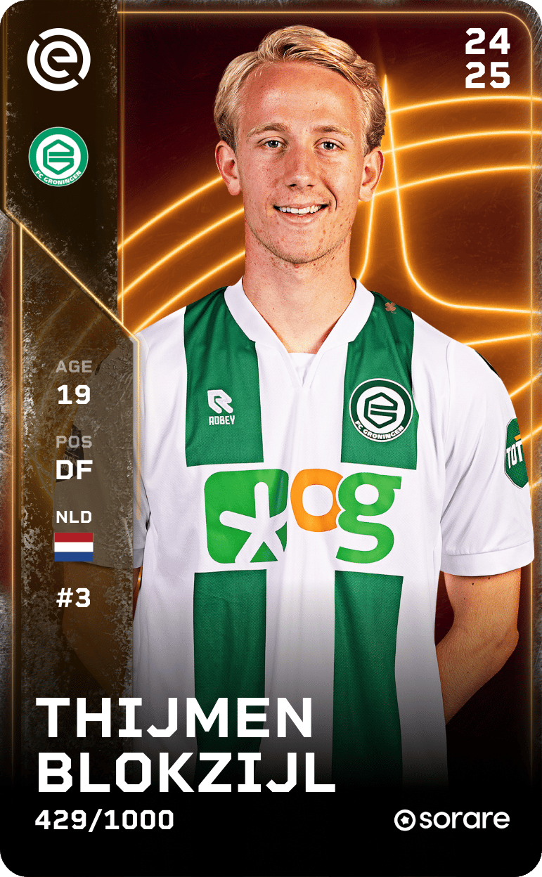 Thijmen Blokzijl 2024-25 • Limited 429/1000