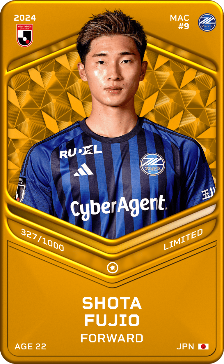 Shota Fujio 2024-25 • Limited 327/1000