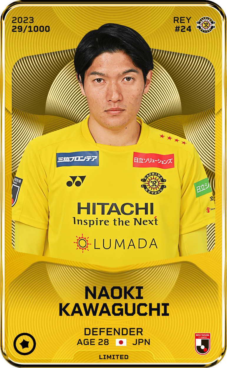 Naoki Kawaguchi 2023-24 • Limited 29/1000