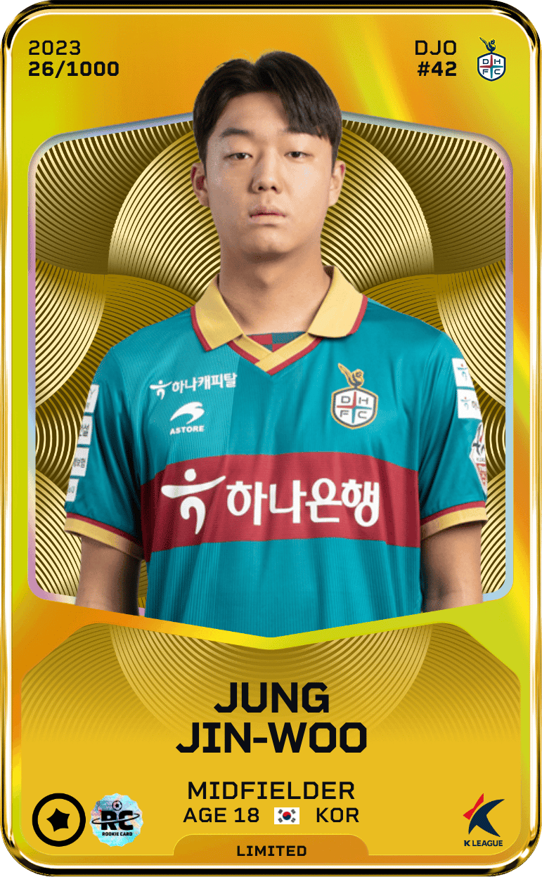 Jung Jin-Woo 2023-24 • Limited 26/1000