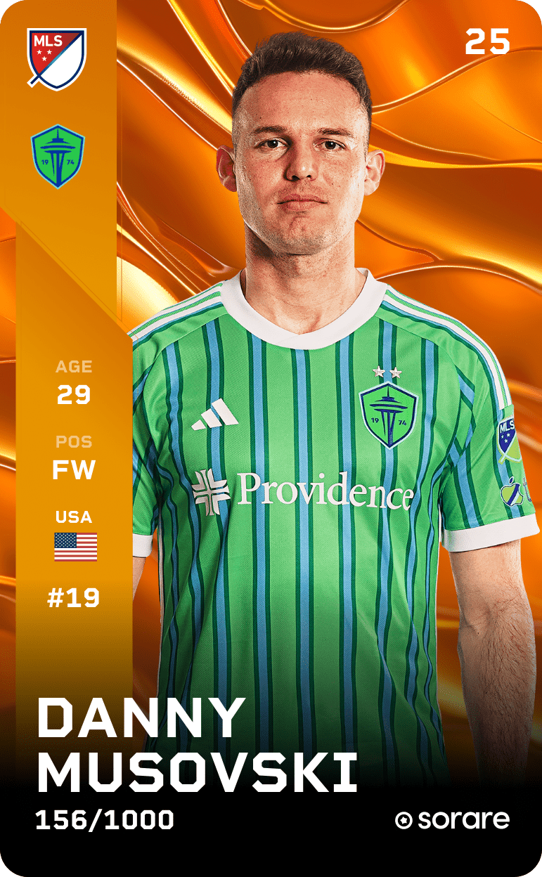 Danny Musovski 2025-26 • Limited 156/1000
