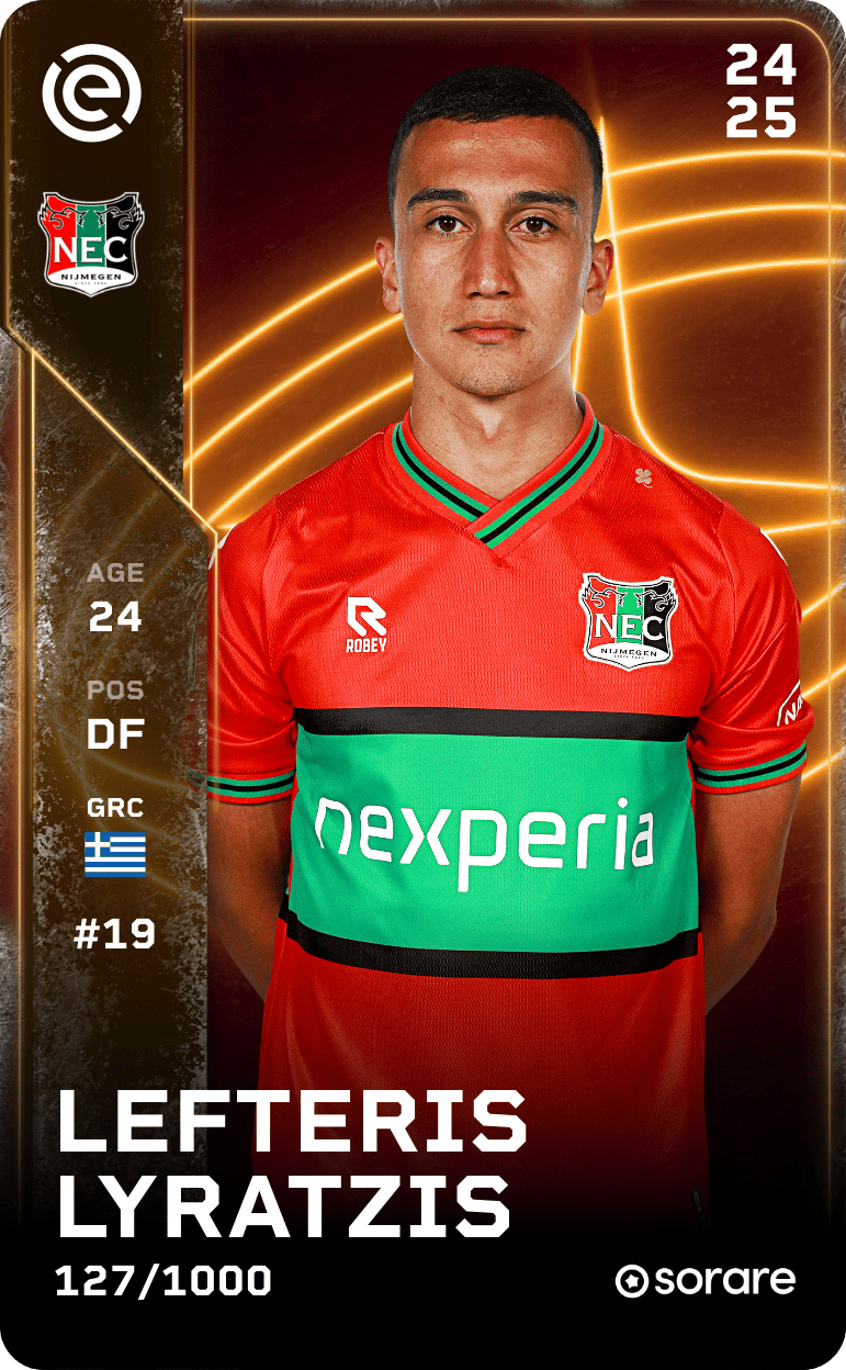 Lefteris Lyratzis 2024-25 • Limited 127/1000