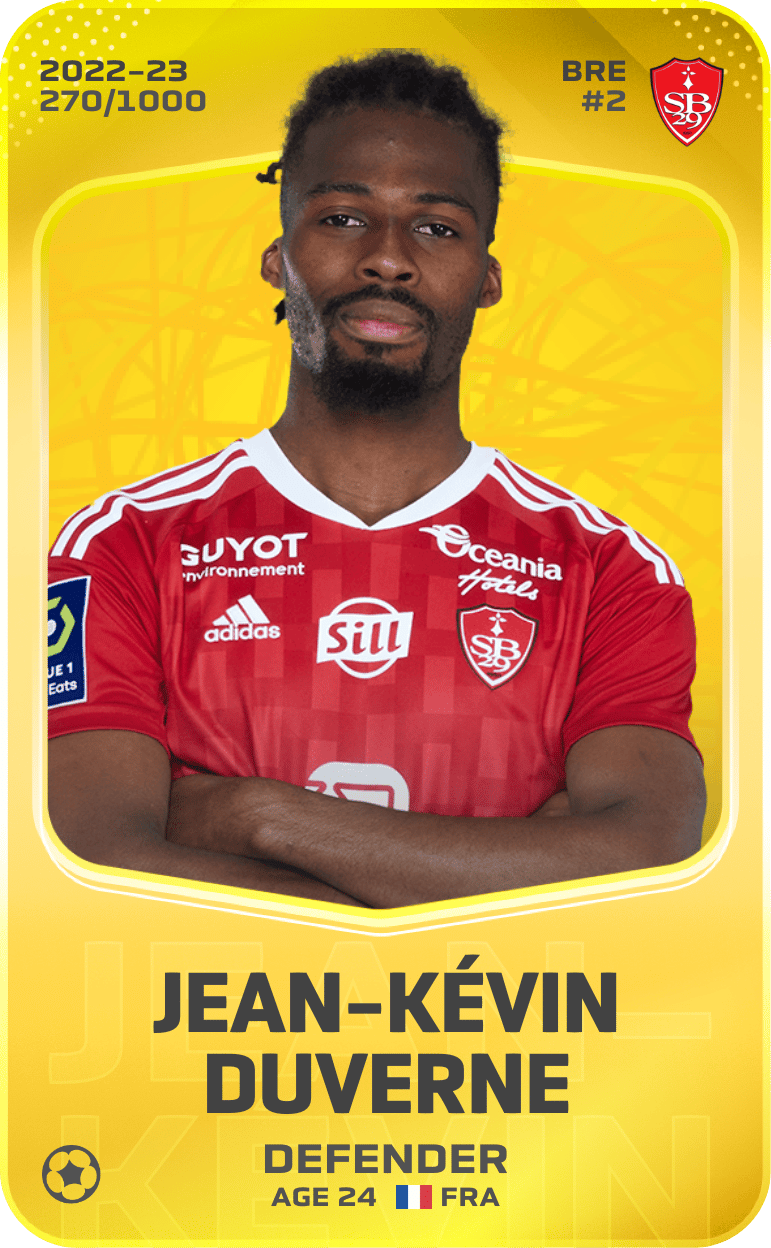 Jean-Kévin Duverne 2022-23 • Limited 270/1000