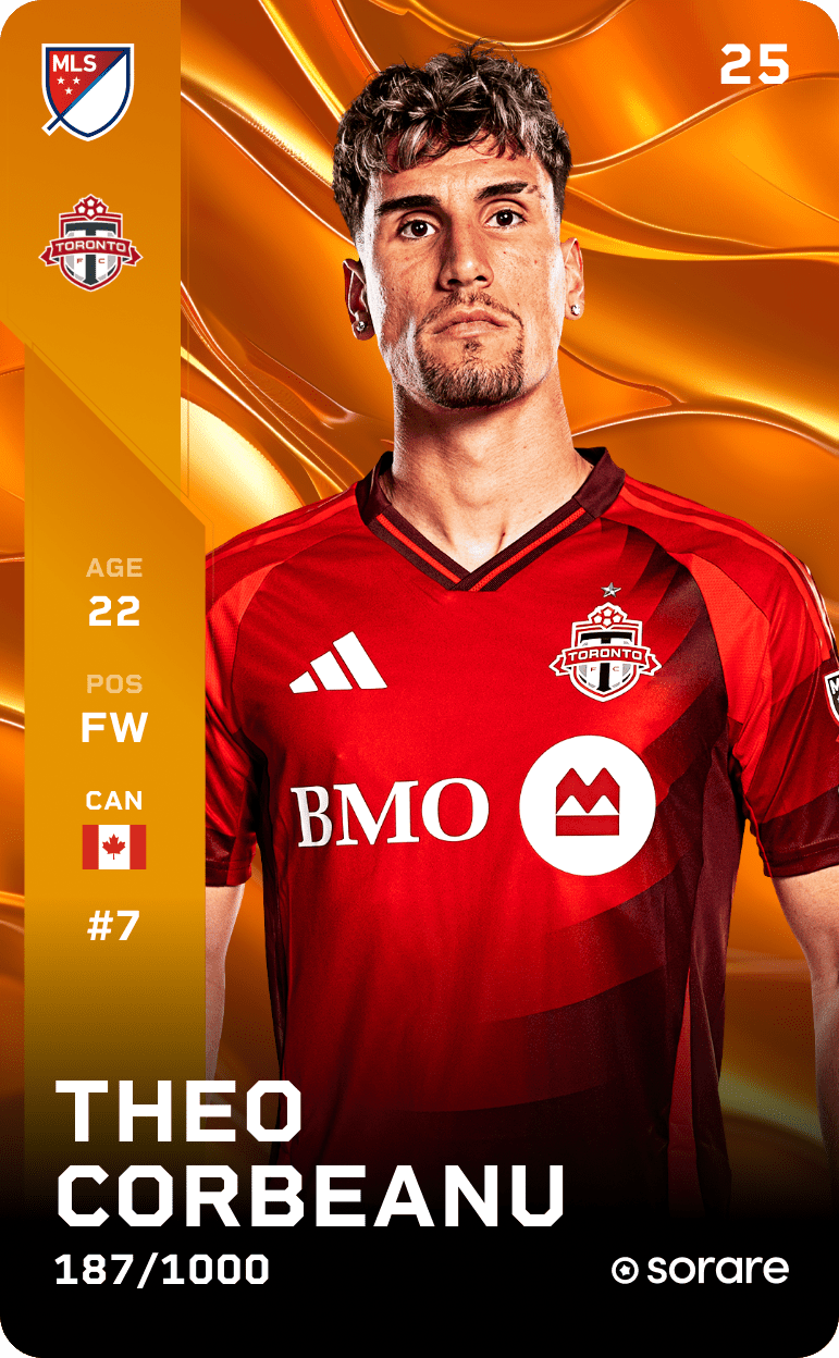Theodor Corbeanu 2025-26 • Limited 187/1000