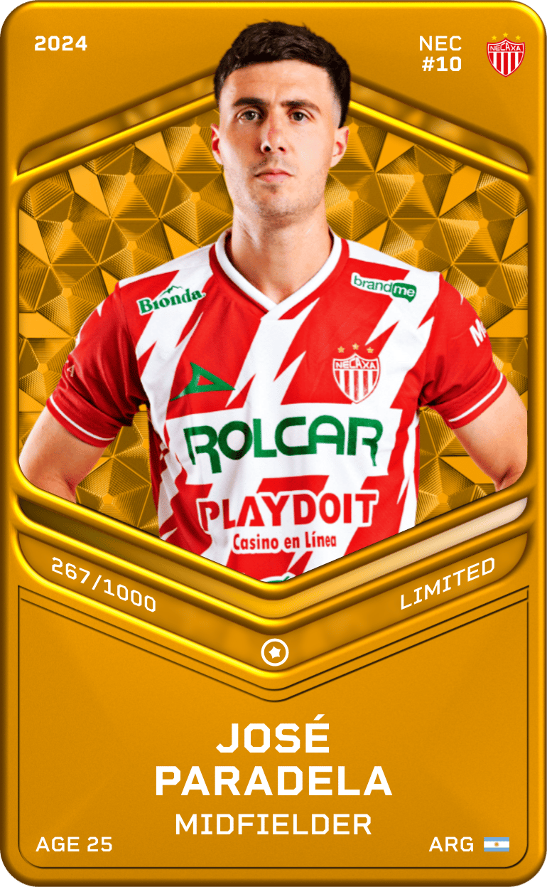 José Paradela 2024-25 • Limited 267/1000