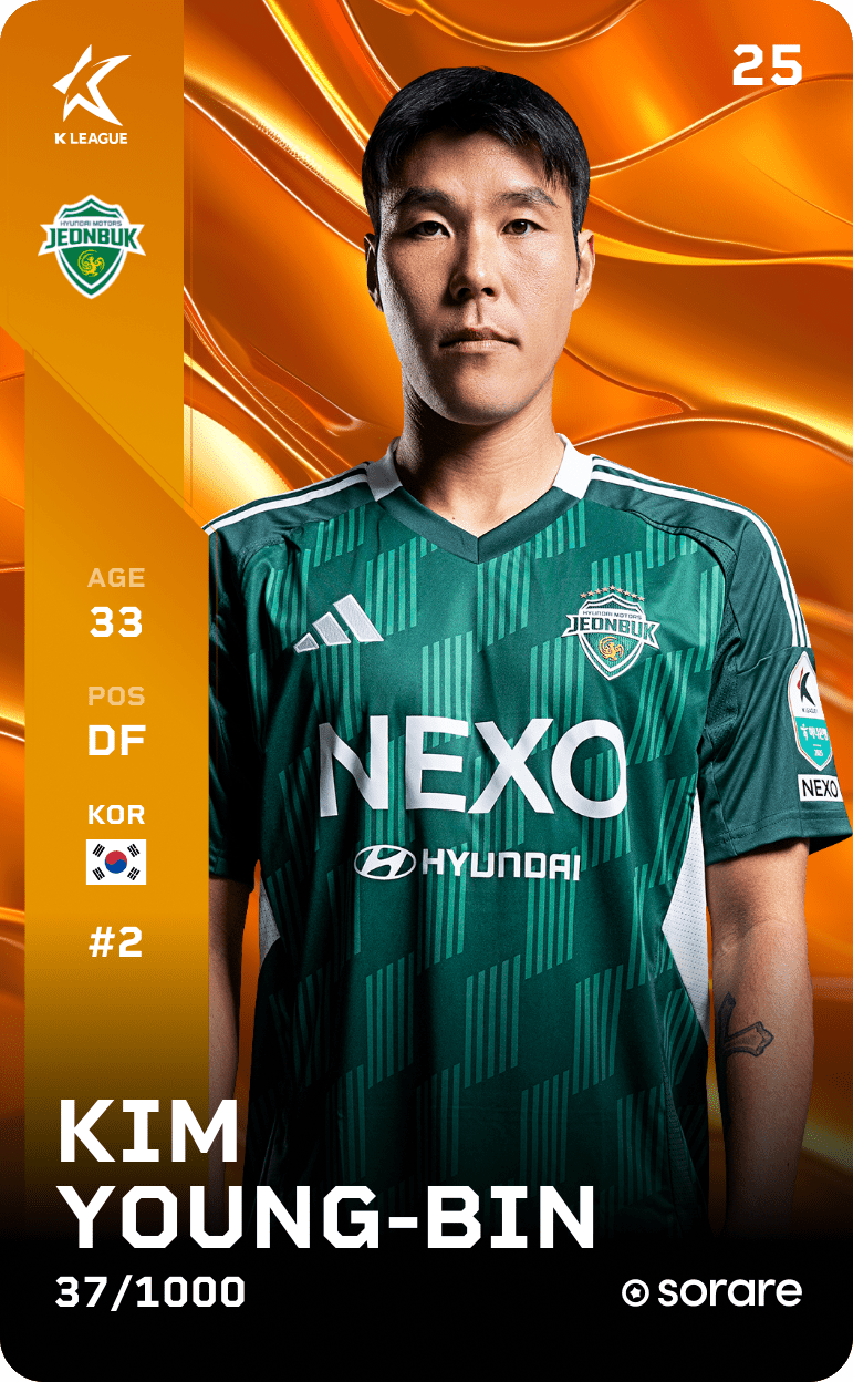Kim Young-Bin 2025-26 • Limited 37/1000