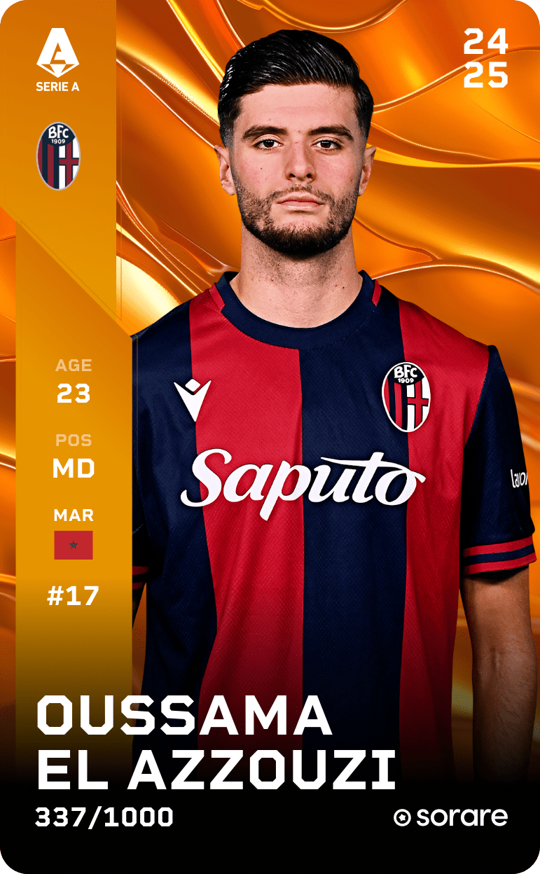 Oussama El Azzouzi 2024-25 • Limited 337/1000