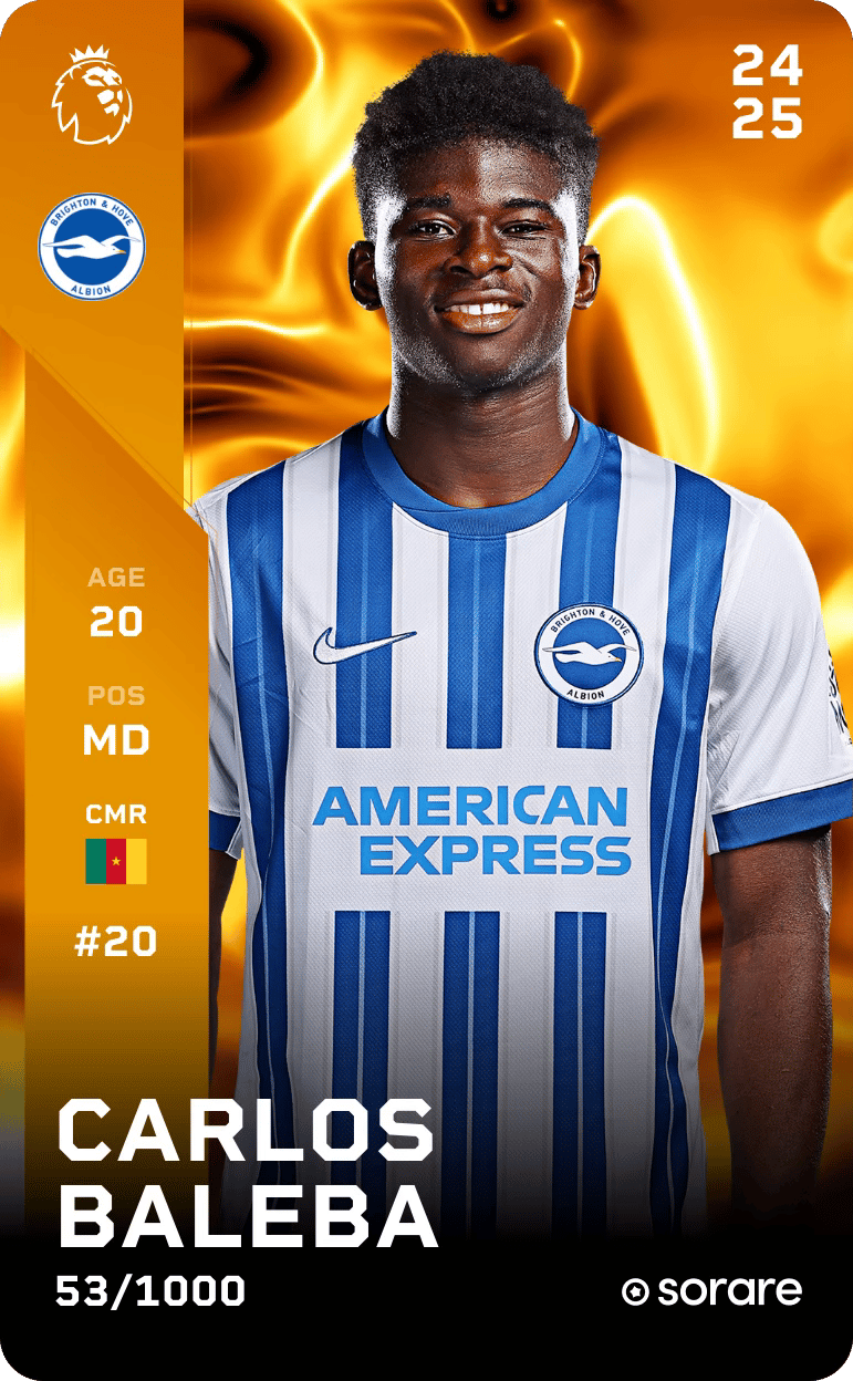 Carlos Baleba 2024-25 • Limited 53/1000