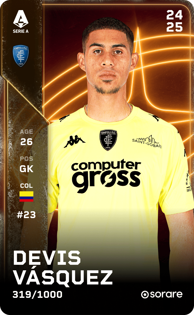 Devis Vásquez 2024-25 • Limited 319/1000