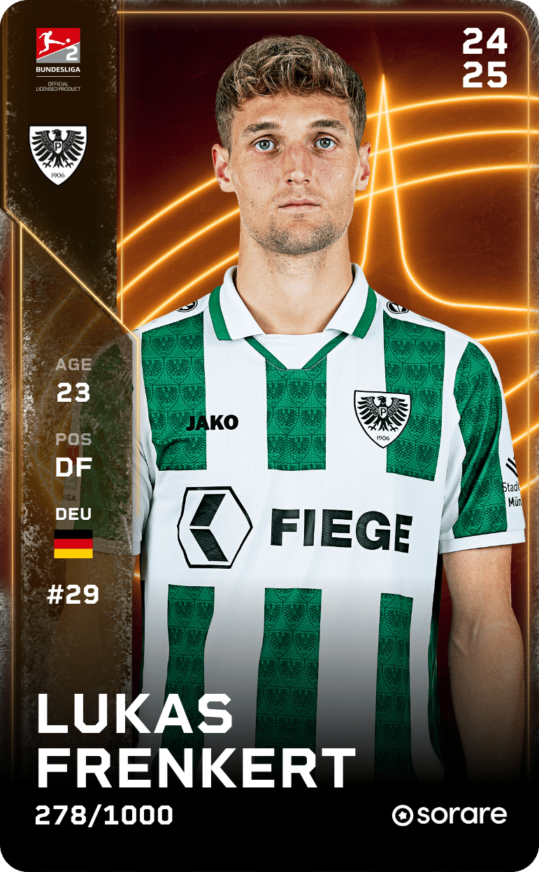 Lukas Frenkert 2024-25 • Limited 278/1000