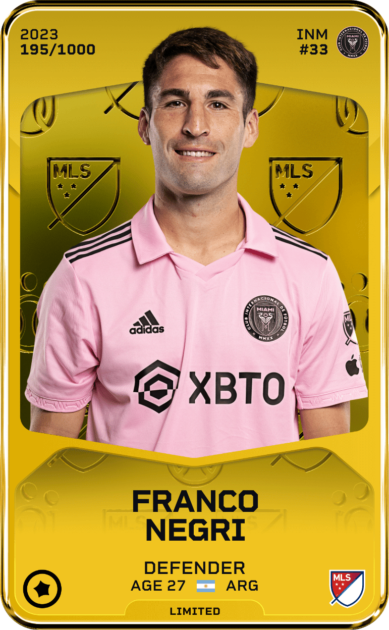 Franco Negri 2023-24 • Limited 195/1000