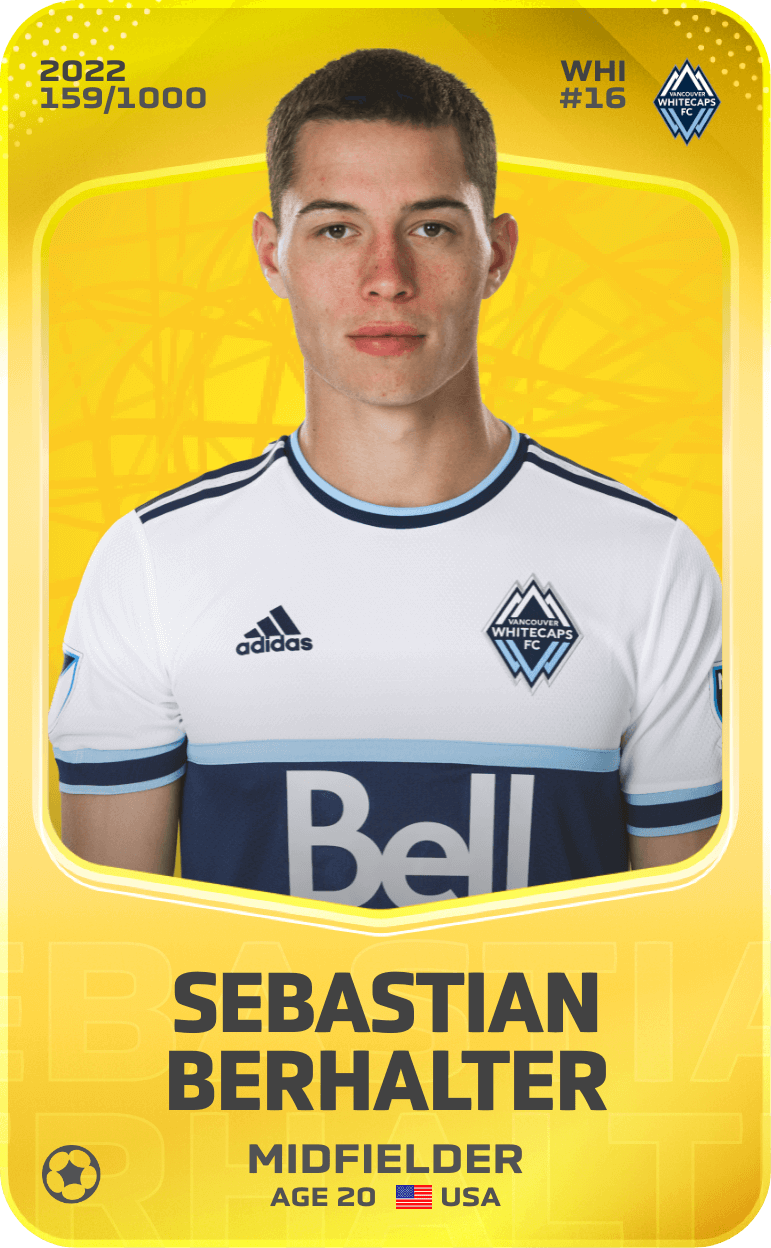 Sebastian Berhalter 2022-23 • Limited 159/1000