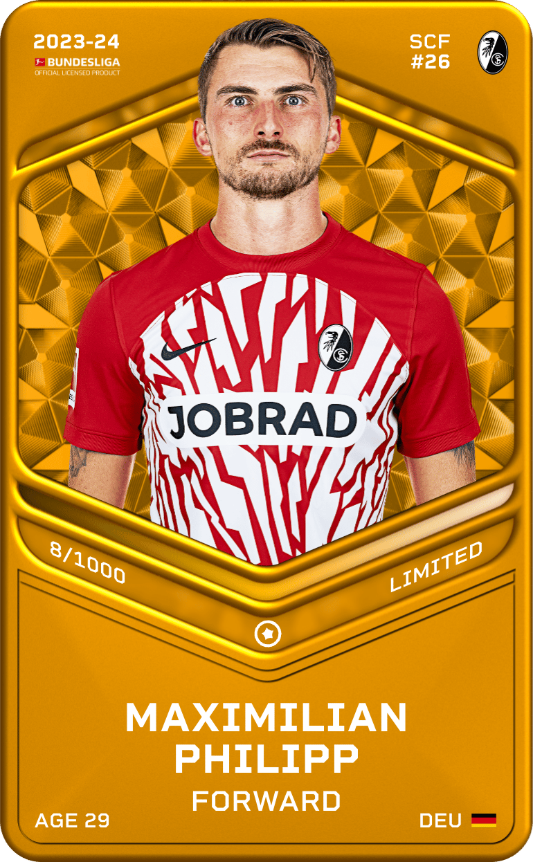 Maximilian Philipp 2023-24 • Limited 8/1000