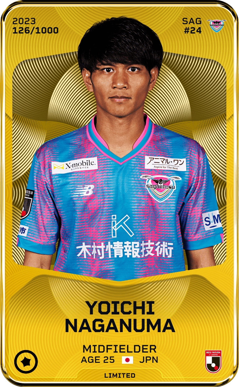 Yoichi Naganuma 2023-24 • Limited 126/1000