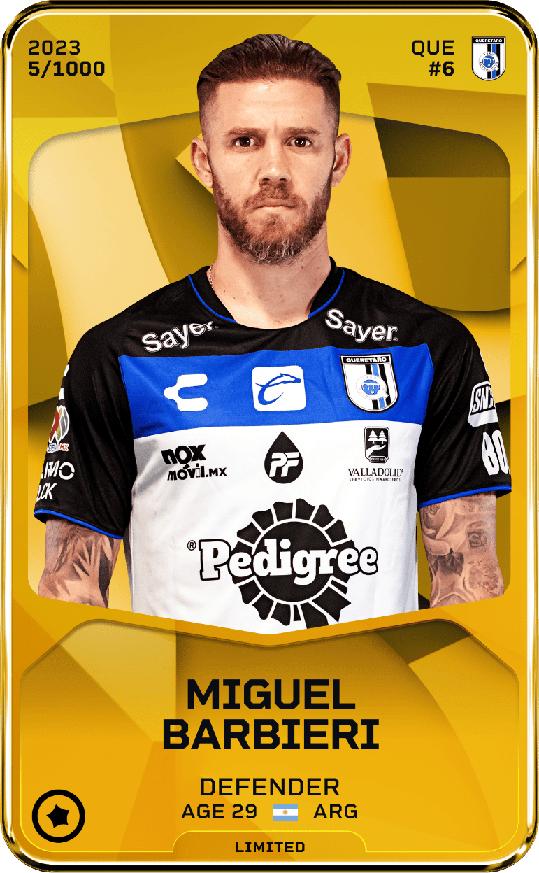 Miguel Barbieri 2023-24 • Limited 5/1000