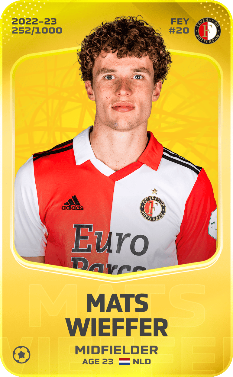 Mats Wieffer 2022-23 • Limited 252/1000