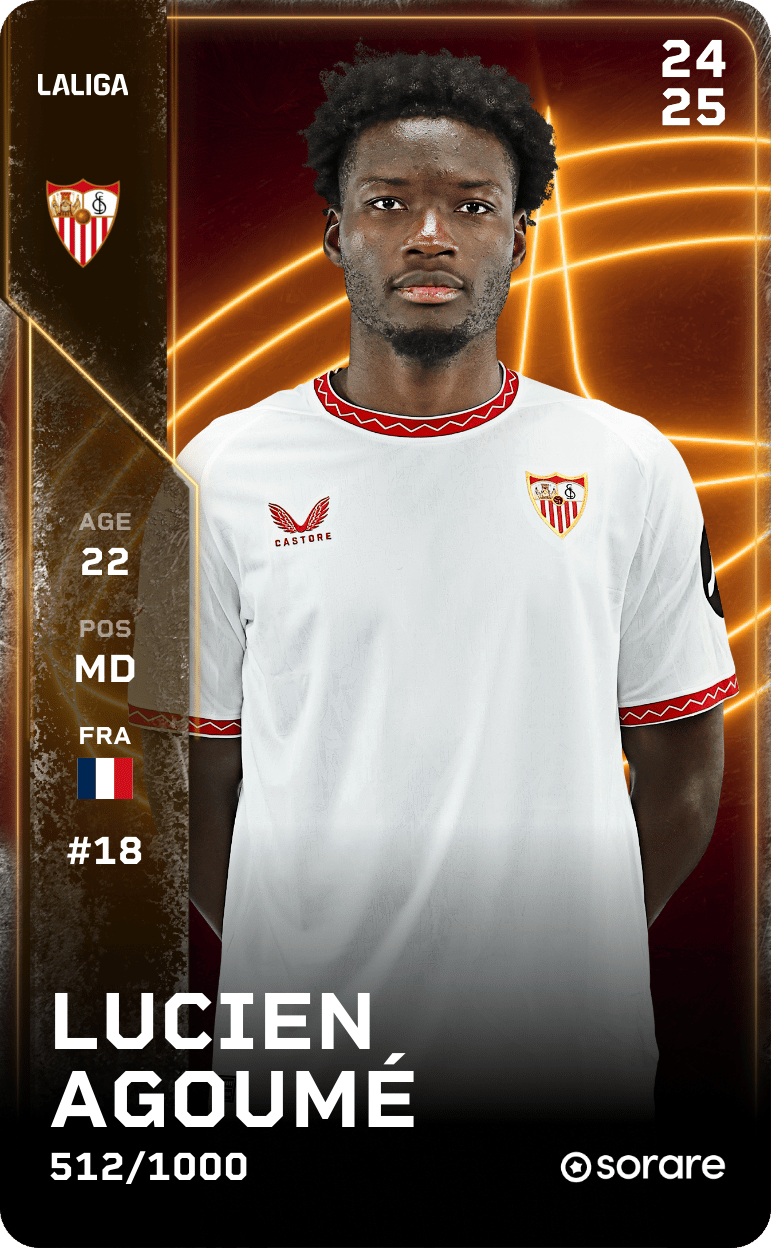 Lucien Agoumé 2024-25 • Limited 512/1000