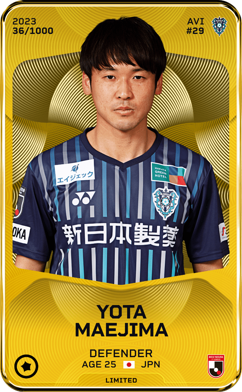 Yota Maejima 2023-24 • Limited 36/1000