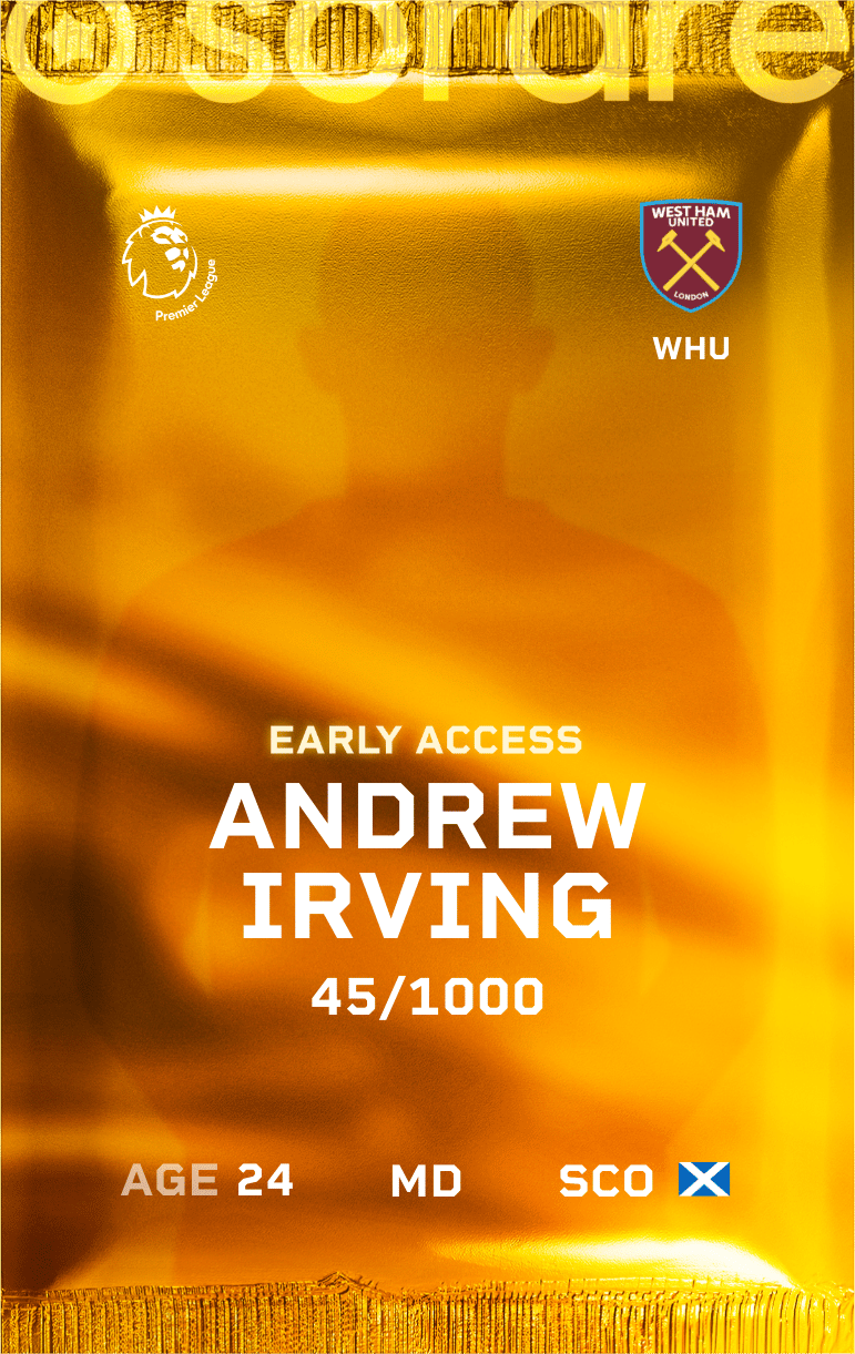 Andrew Irving 2024-25 • Limited 45/1000