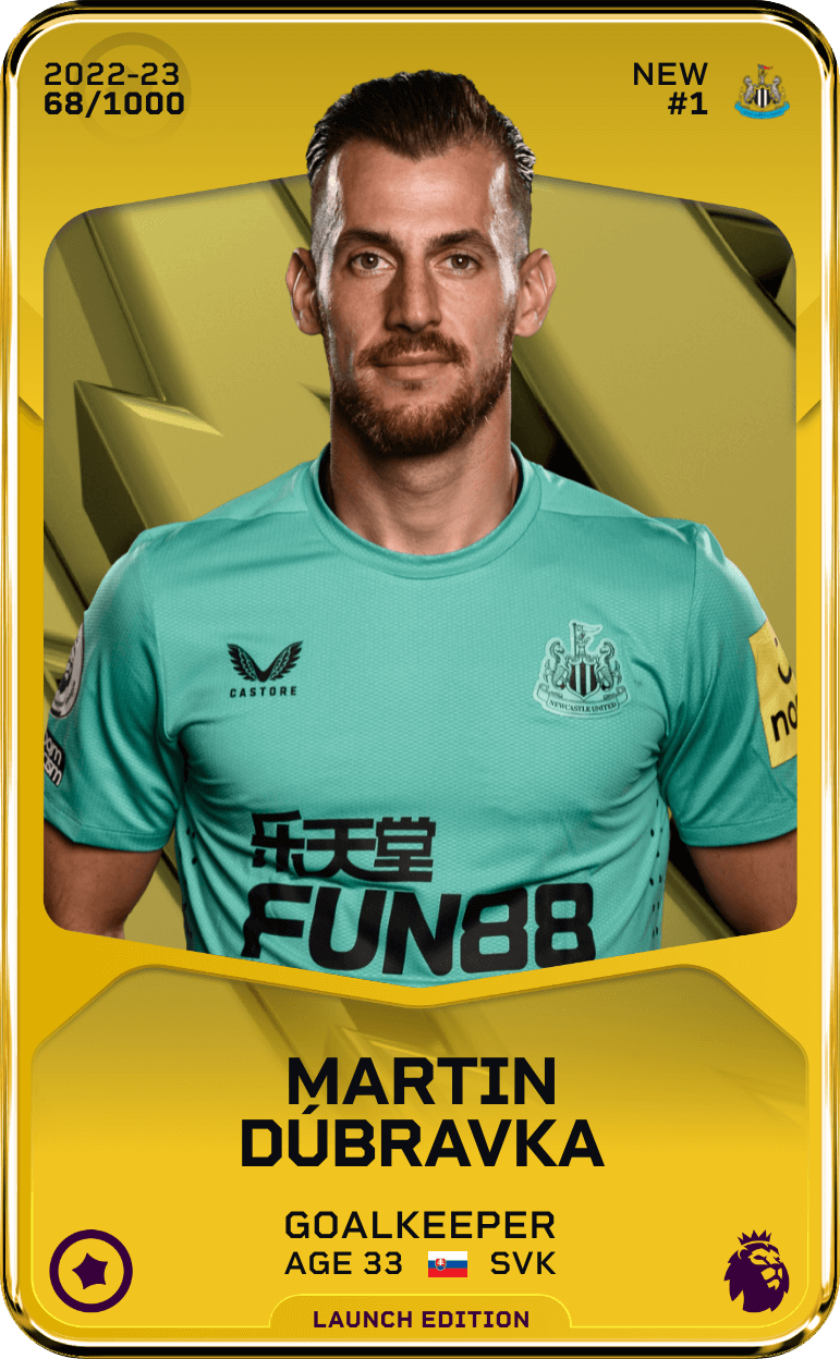 Martin Dúbravka 2022-23 • Limited 68/1000