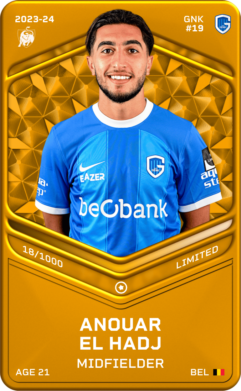 Anouar El Hadj 2023-24 • Limited 18/1000