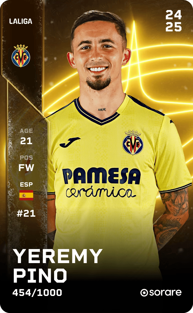 Yeremy Pino 2024-25 • Limited 454/1000