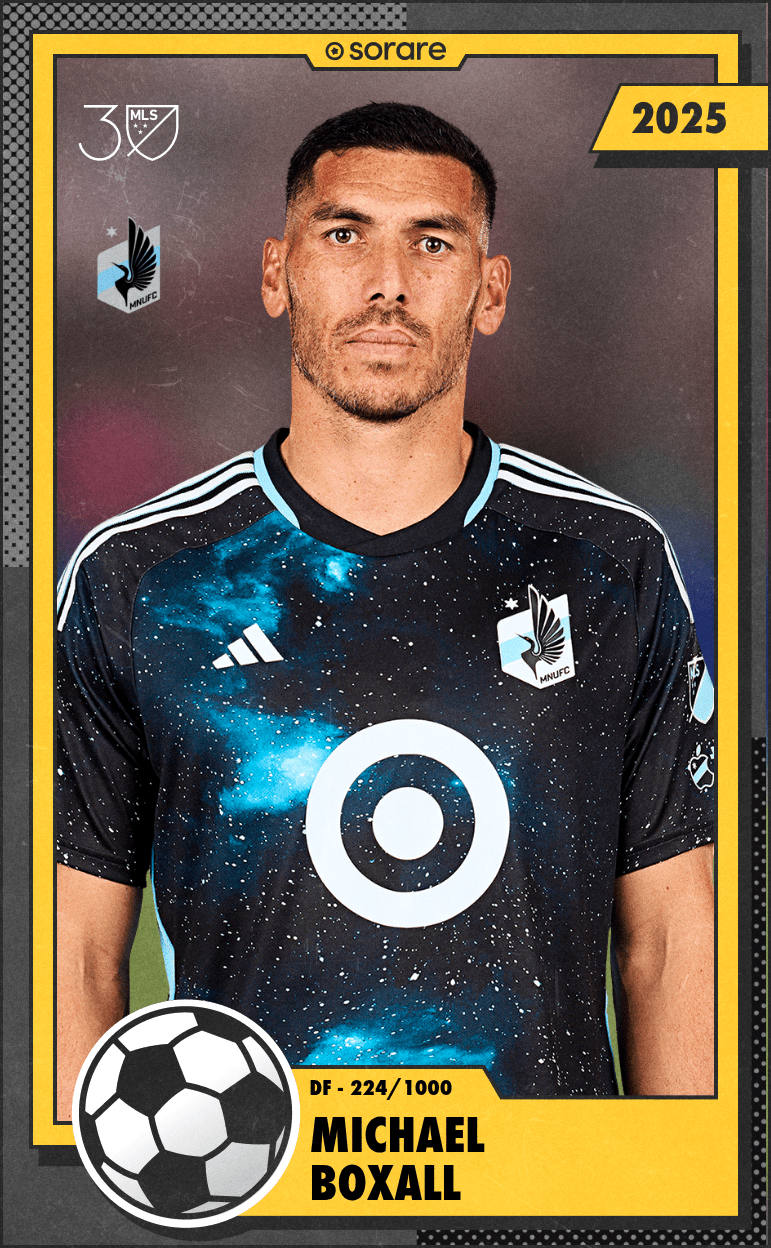 Michael Boxall 2025-26 • Limited 224/1000