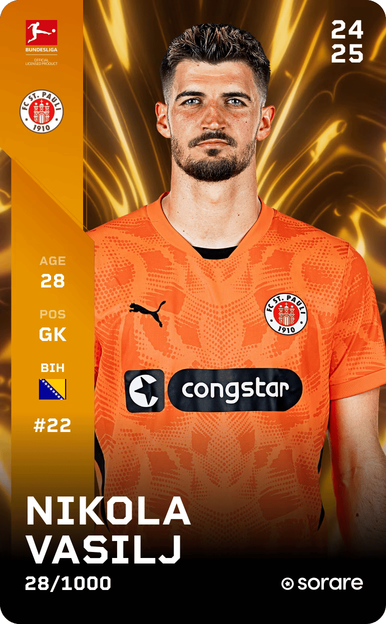 Nikola Vasilj 2024-25 • Limited 28/1000