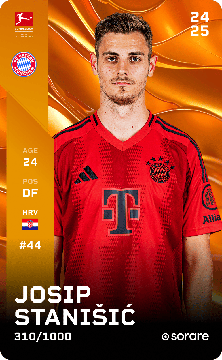 Josip Stanišić 2024-25 • Limited 310/1000