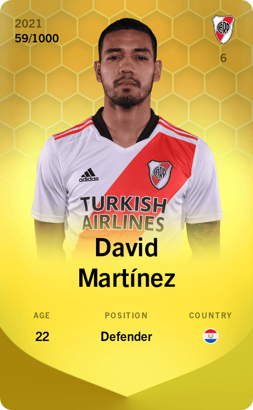 David Martínez 2021-22 • Limited 59/1000