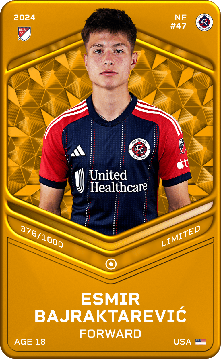 Esmir Bajraktarevic 2024-25 • Limited 376/1000